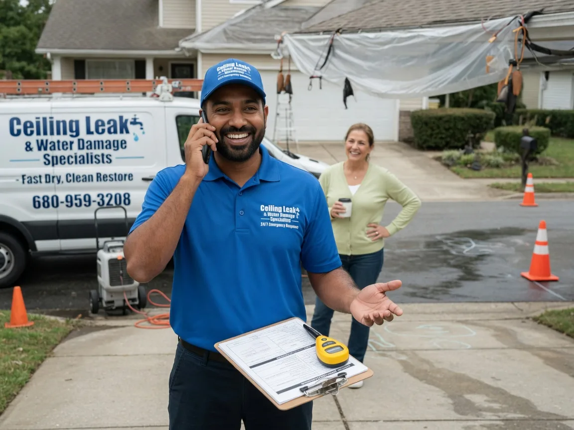 Ceiling Leak Cleanup Crosby, MS FAQs